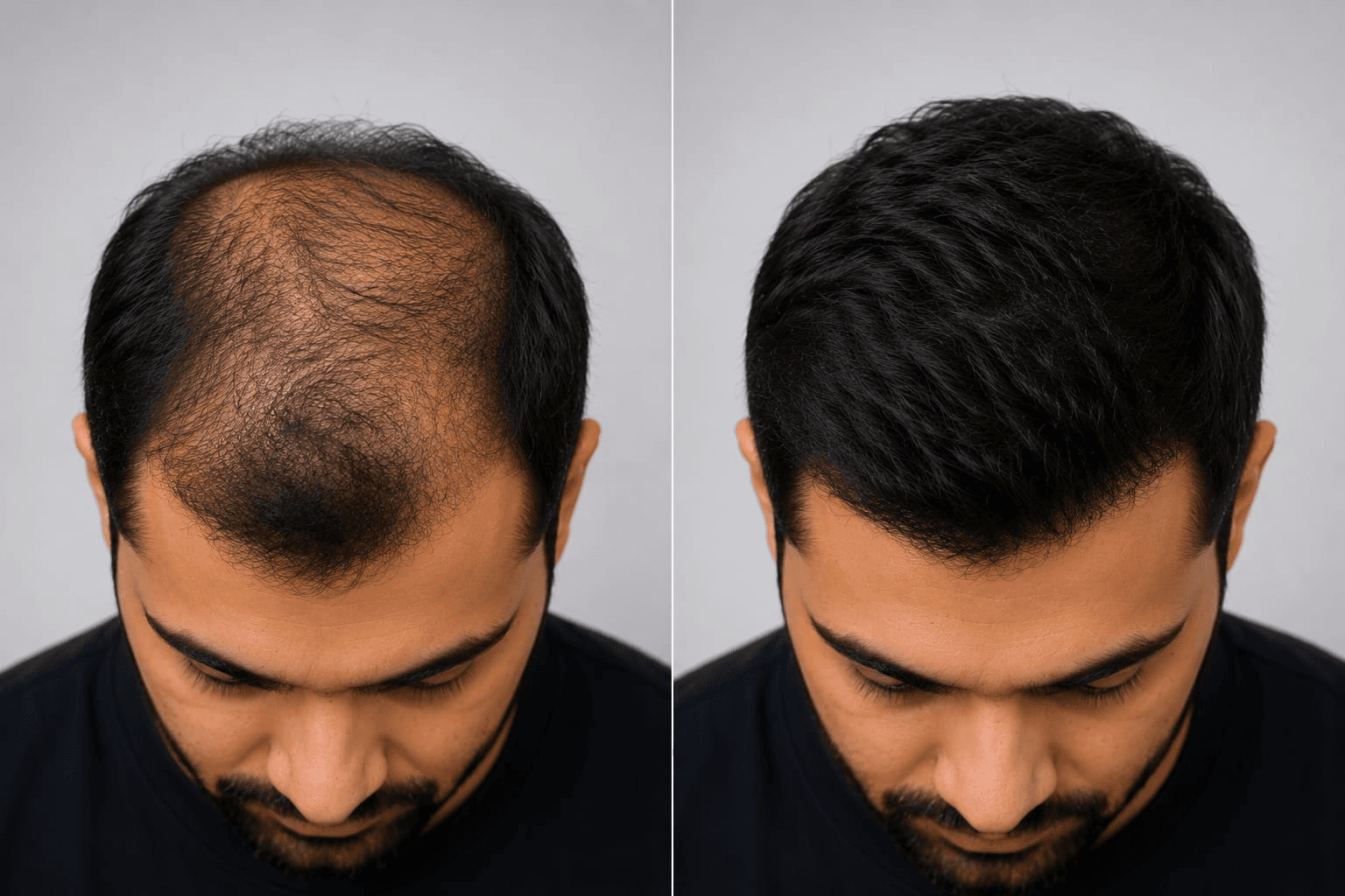 Hair transplant before — Miami Plastic Surgery Peshawar