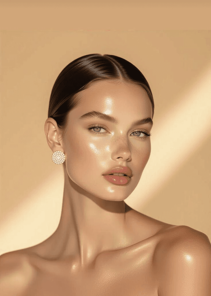 Soft lip aesthetic portrait for lip lift consultation